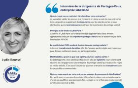 Entreprise labellisée Portage salarial : interview de Lydie Roussel, dirigeante de Portagez-Vous