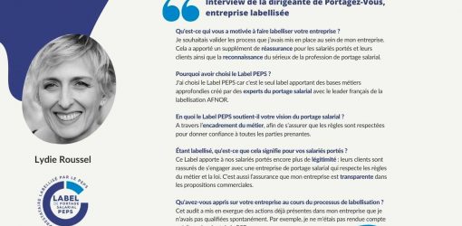 Entreprise labellisée Portage salarial Portagez-Vous