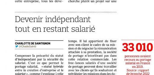 Portage salarial Le Figaro